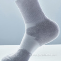 Unisex grijze kleur bamboe katoenen diabetische sokken
